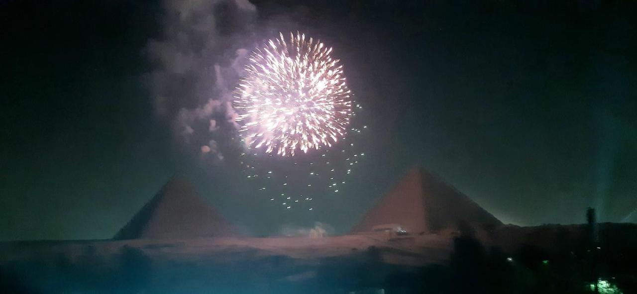 Amon Holiday Pyramids Inn Kafret el-Gabal Eksteriør billede