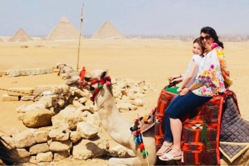 Amon Holiday Pyramids Inn Kafret el-Gabal Eksteriør billede