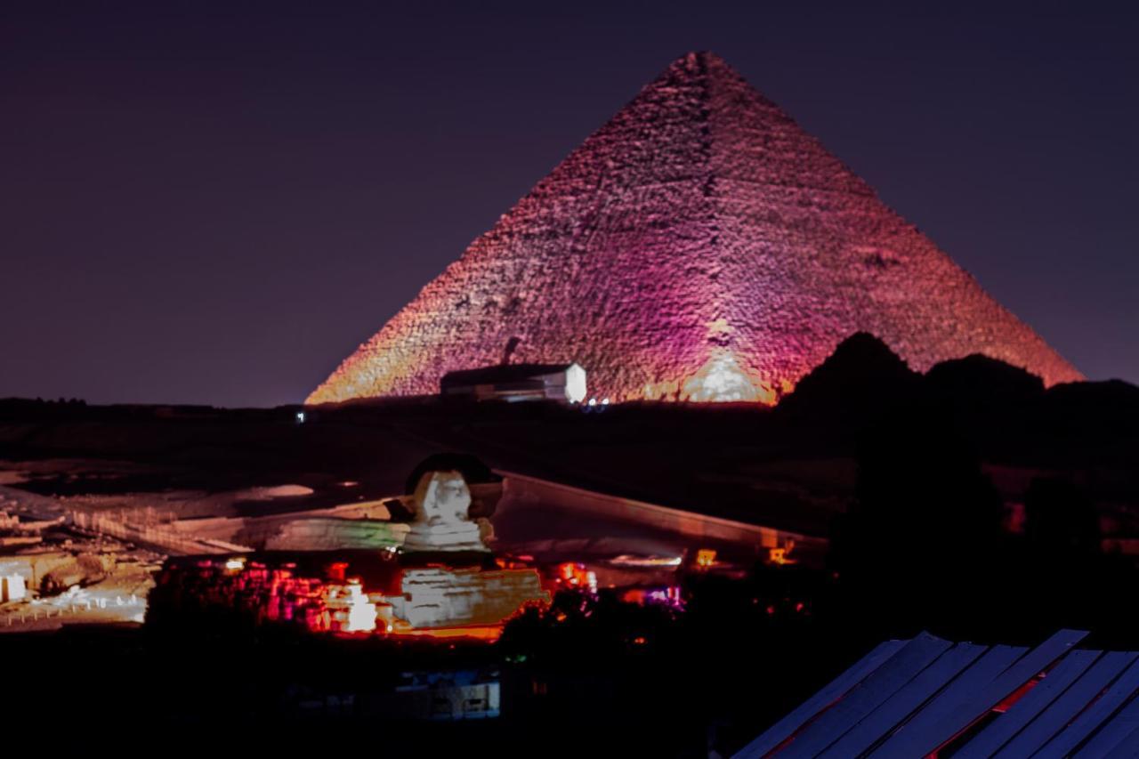 Amon Holiday Pyramids Inn Kafret el-Gabal Eksteriør billede