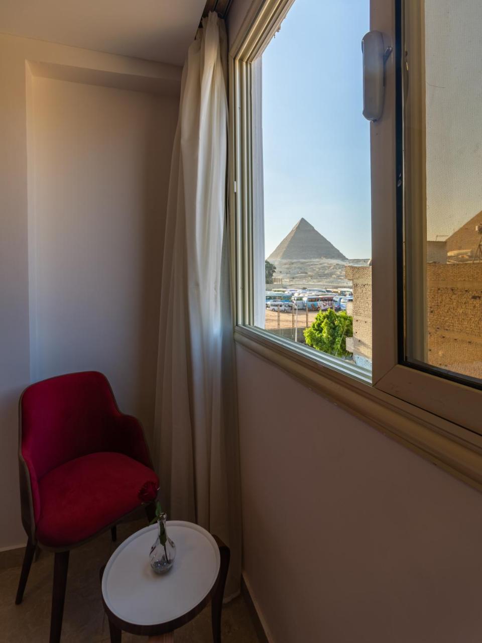 Amon Holiday Pyramids Inn Kafret el-Gabal Eksteriør billede